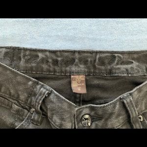 HTF TALL Christopher Blue Black Jeans